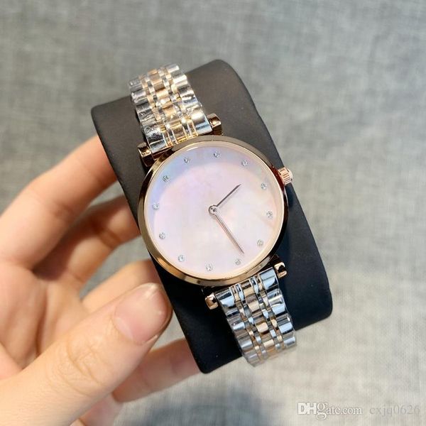 new style design shell dial fashion stainless steel women watch clock diamond wristwatch lady quartz luxury watches dropshiping, Slivery;brown
new style design shell dial fashion stainless steel women watch clock diamond wristwatch lady quartz luxury watches dropshiping, Slivery;brown