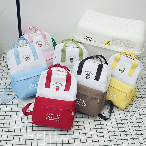 backpacks women canvas embroidery fashion 2019 new female cute student bag candy color shoulder bags for girls
backpacks women canvas embroidery fashion 2019 new female cute student bag candy color shoulder bags for girls