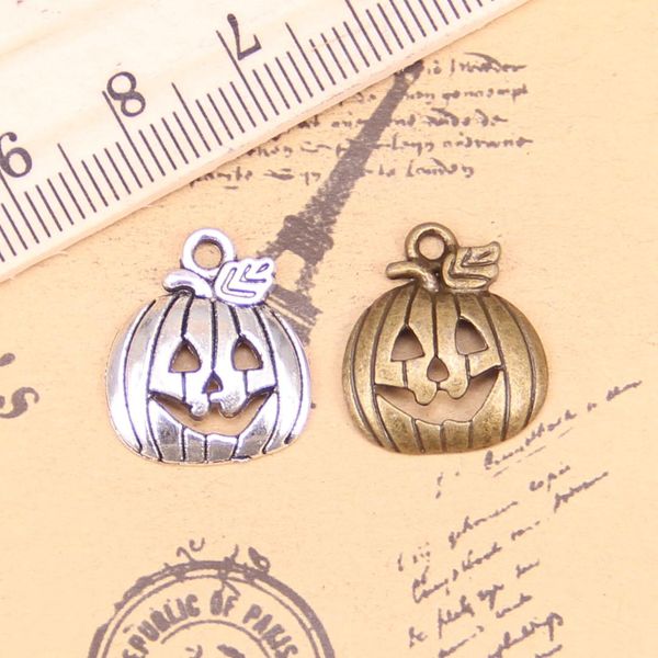 18pcs charms pumpkin jack lantern halloween 18x15mm antique pendants,vintage tibetan silver jewelry,diy for bracelet necklace, Bronze;silver
18pcs charms pumpkin jack lantern halloween 18x15mm antique pendants,vintage tibetan silver jewelry,diy for bracelet necklace, Bronze;silver