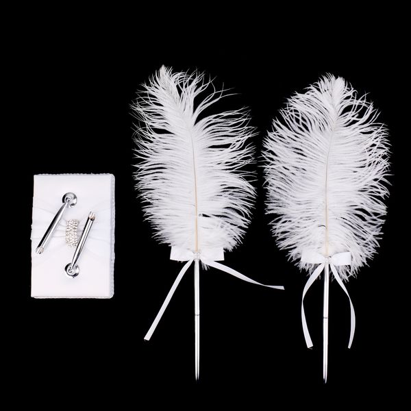 fashion white feather double signing pen with crystal holder wedding ceremony pen set
fashion white feather double signing pen with crystal holder wedding ceremony pen set
