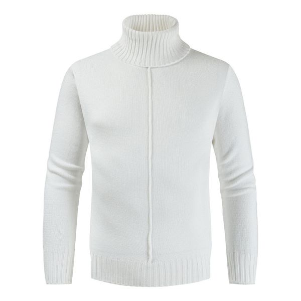 male warm sweater 2019 autumn and winter new big high collar slim personality hook flower long-sleeved sweater men's solid color, White;black
male warm sweater 2019 autumn and winter new big high collar slim personality hook flower long-sleeved sweater men's solid color, White;black