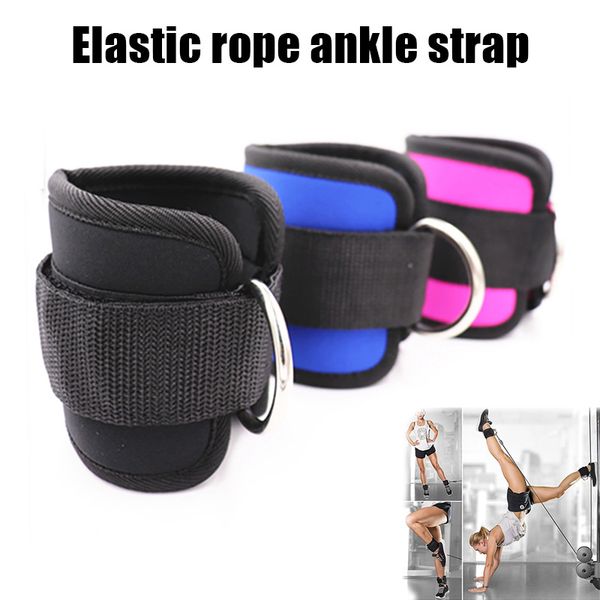 newly 1 pair ankle straps d ring exercises protector for fitness leg thigh pulley lifting bn99, Black
newly 1 pair ankle straps d ring exercises protector for fitness leg thigh pulley lifting bn99, Black