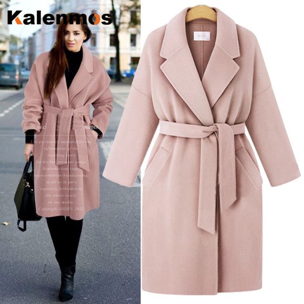 plus size l-4xl korean winter long overcoat women pocket solid warm daily outfit handmade slim fit coat thick outwear casual top, Black
plus size l-4xl korean winter long overcoat women pocket solid warm daily outfit handmade slim fit coat thick outwear casual top, Black