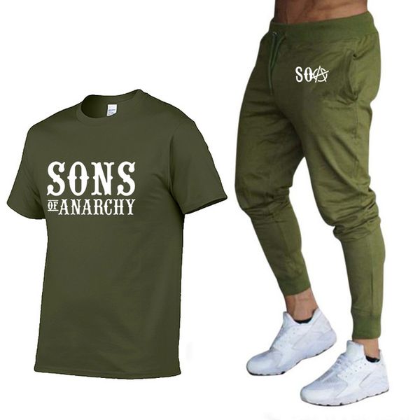tv soa sons of anarchy cosplay costume mens t-shirt samcro skull print cotton short sleeve t shirts+pants suit
tv soa sons of anarchy cosplay costume mens t-shirt samcro skull print cotton short sleeve t shirts+pants suit