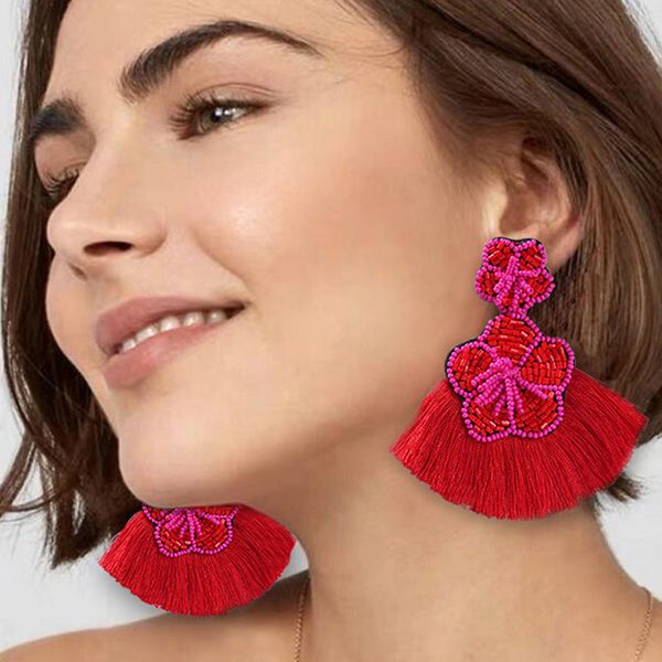 ethnic geometric long tassel earrings bohemia flower fan shaped beaded fringed earrings female ear jewelry accessories e66201, Golden
ethnic geometric long tassel earrings bohemia flower fan shaped beaded fringed earrings female ear jewelry accessories e66201, Golden
