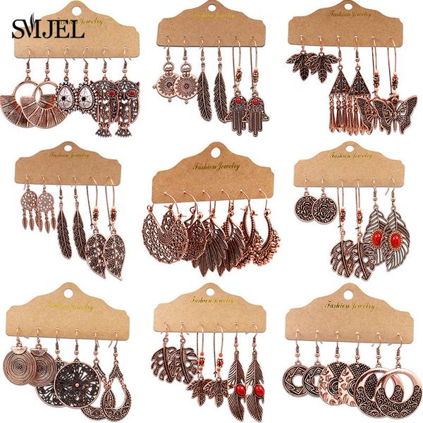 smjel bohemian vintage geometric drop earrings for women ethnic dangle feather flower long earrings jewelry 2020 gift, Golden;silver
smjel bohemian vintage geometric drop earrings for women ethnic dangle feather flower long earrings jewelry 2020 gift, Golden;silver