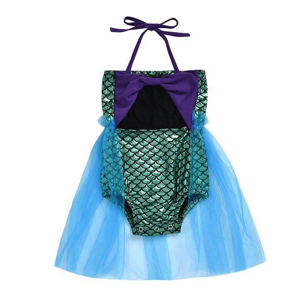 infant baby girls mermaid romper swimwear summer outfits set 1pc lace halter ruffle tutu skirt jumpsuit swimsuit, Blue
infant baby girls mermaid romper swimwear summer outfits set 1pc lace halter ruffle tutu skirt jumpsuit swimsuit, Blue