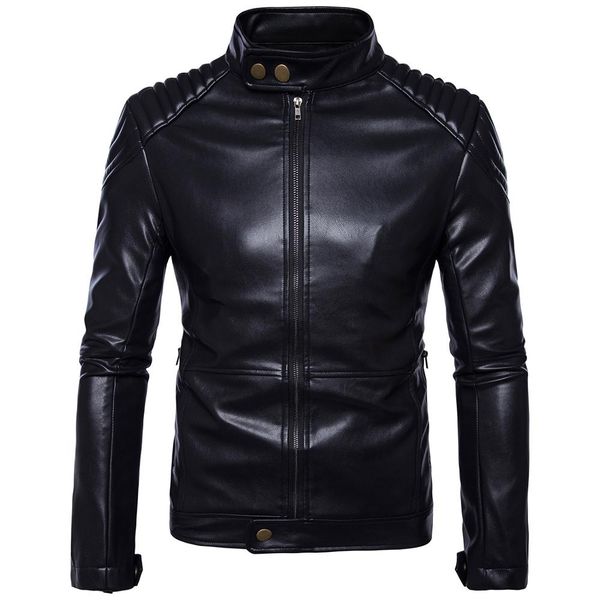 mens black pu leather jackets coats 2019 brand motorcycle jacket biker jacket men classic bomber leather veste homme 5xl
mens black pu leather jackets coats 2019 brand motorcycle jacket biker jacket men classic bomber leather veste homme 5xl