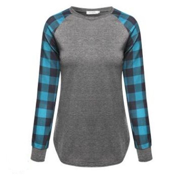 slim women plaid shirts patchwork grid printed round b5990 casual tees long collar sleeve blouse vestidos costume t-shirt blusas s ivis, Black
slim women plaid shirts patchwork grid printed round b5990 casual tees long collar sleeve blouse vestidos costume t-shirt blusas s ivis, Black
