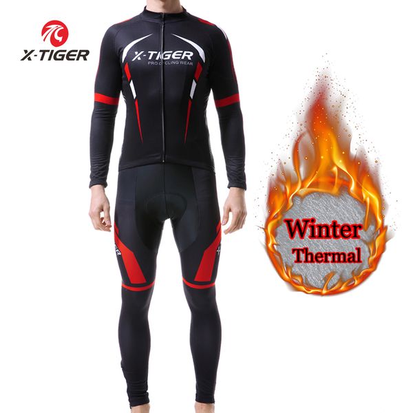 x-tiger winter thermal fleece men's pro cycling jersey set bicycle suit long sleeves outdoor sportswear climbing riding clothing, Black;blue
x-tiger winter thermal fleece men's pro cycling jersey set bicycle suit long sleeves outdoor sportswear climbing riding clothing, Black;blue