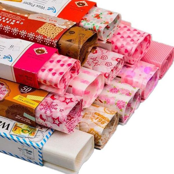 50pcs/pack wax paper wrappers grade grease paper baking tools bread sandwich burger fries package wrapping
50pcs/pack wax paper wrappers grade grease paper baking tools bread sandwich burger fries package wrapping