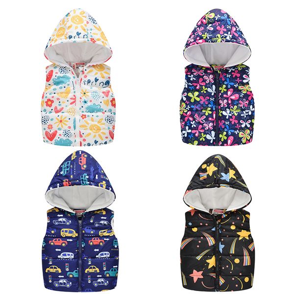 cartoon rainbow dinosaur outerwear sleeveless hooded jackets gilet baby boy coats 2-8t autumn winter warm kids vests for boys, Blue
cartoon rainbow dinosaur outerwear sleeveless hooded jackets gilet baby boy coats 2-8t autumn winter warm kids vests for boys, Blue
