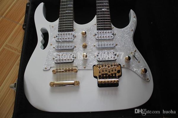 quality new white2019 strings double neck electric guitar golden hardware ing
quality new white2019 strings double neck electric guitar golden hardware ing