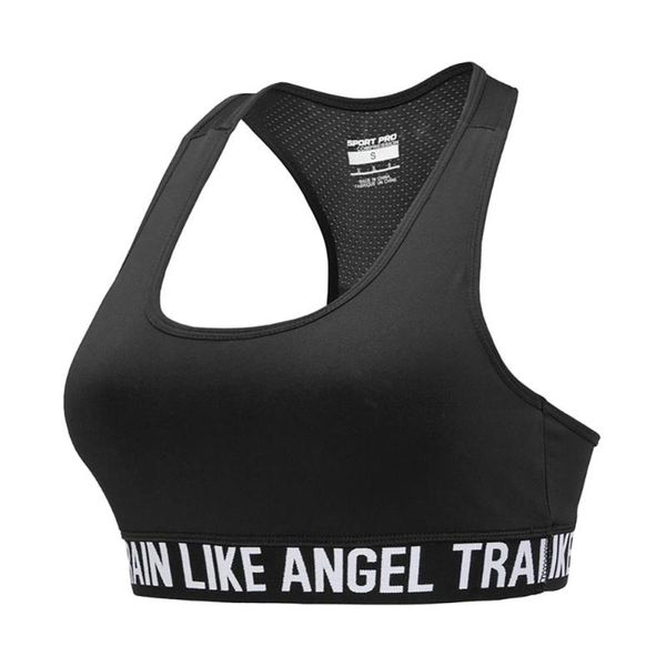 breathable sports bra absorb sweat shockproof padded sports bra athletic running fitness yoga clothe new, White;black
breathable sports bra absorb sweat shockproof padded sports bra athletic running fitness yoga clothe new, White;black