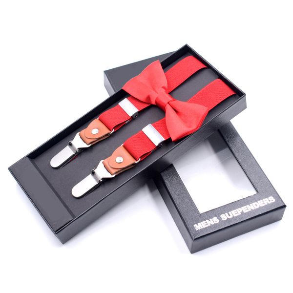 2019 explosion models children's bow tie suit strap children's stainless steel clip fashion hanging pants belt, Black;white
2019 explosion models children's bow tie suit strap children's stainless steel clip fashion hanging pants belt, Black;white