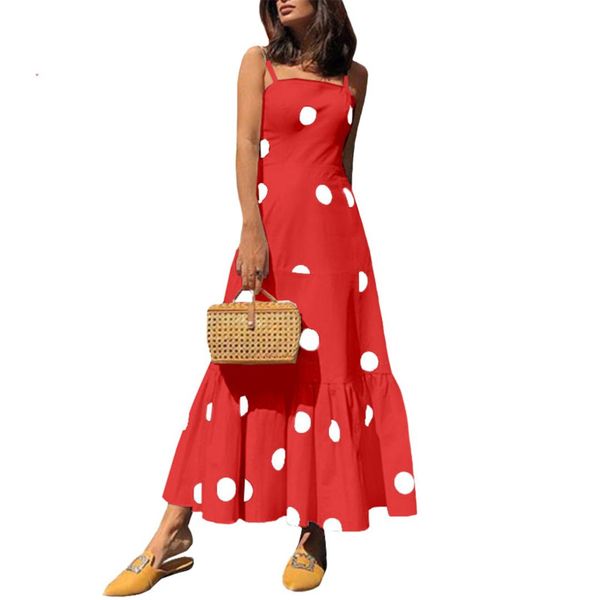 long beach women dress casual polyester fashion soft gifts holiday summer polka dot party spaghetti strap, Black;gray
long beach women dress casual polyester fashion soft gifts holiday summer polka dot party spaghetti strap, Black;gray
