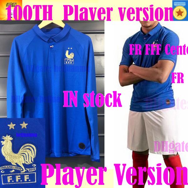 Player ver ion france fff 100 year long leeve jer ey mbappe centenary jer ey 2019 griezmann pogba centenaire maillot 2019 football jer ey, Black;yellow
Player ver ion france fff 100 year long leeve jer ey mbappe centenary jer ey 2019 griezmann pogba centenaire maillot 2019 football jer ey, Black;yellow