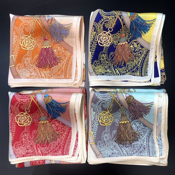 2019 new japanese and korean style 53cm mulberry silk rope belt fringed scarves small square scarves small wholesale, Blue;gray
2019 new japanese and korean style 53cm mulberry silk rope belt fringed scarves small square scarves small wholesale, Blue;gray
