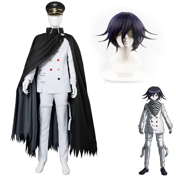 danganronpa v3 killing harmony ouma kokichi cosplay costume clothes accessories wigs high quality, Black
danganronpa v3 killing harmony ouma kokichi cosplay costume clothes accessories wigs high quality, Black