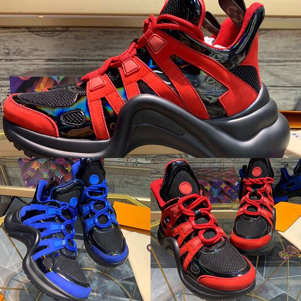 designer womens sneakers luxury red blue track high gang colorblock casual shoes with box size 35-40, Black
designer womens sneakers luxury red blue track high gang colorblock casual shoes with box size 35-40, Black