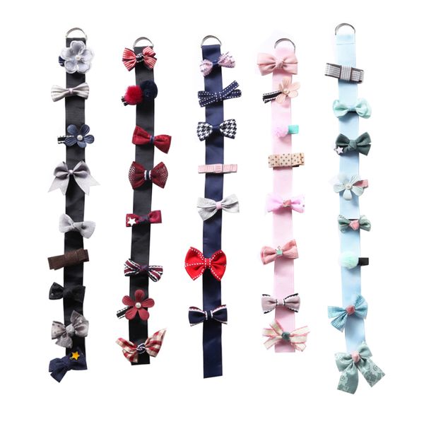 8 pcs/set baby hair clips haarband bows baby girl hair accessories headband girls chiffon cartoon barrettes elastic hair band
8 pcs/set baby hair clips haarband bows baby girl hair accessories headband girls chiffon cartoon barrettes elastic hair band