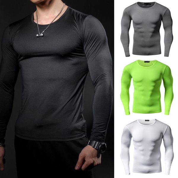 new long sleeve sport shirt men quick dry running t-shirts gym clothing fitness crossfit t shirt mens rashgard soccer jersey, Black;blue
new long sleeve sport shirt men quick dry running t-shirts gym clothing fitness crossfit t shirt mens rashgard soccer jersey, Black;blue