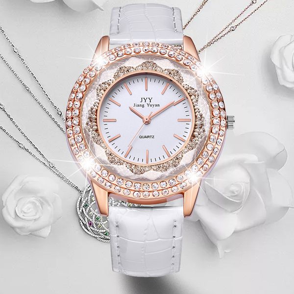 sael new fashion ladies leather crystal diamond rhinestone watches women beauty dress quartz wristwatch hours, Slivery;brown
sael new fashion ladies leather crystal diamond rhinestone watches women beauty dress quartz wristwatch hours, Slivery;brown
