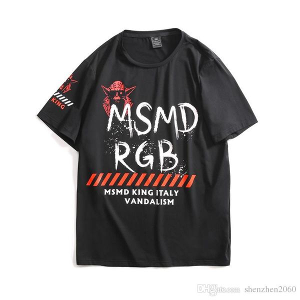 large size men's wear men's print t - shirt round neck silk light cotton casual short sleeve loose, White;black
large size men's wear men's print t - shirt round neck silk light cotton casual short sleeve loose, White;black