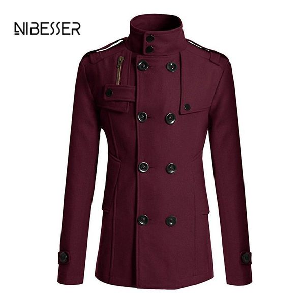 male solid color fashion windbreaker men slim fit long woolen windbreaker trench coatautumn and winter warm trench, Tan;black
male solid color fashion windbreaker men slim fit long woolen windbreaker trench coatautumn and winter warm trench, Tan;black