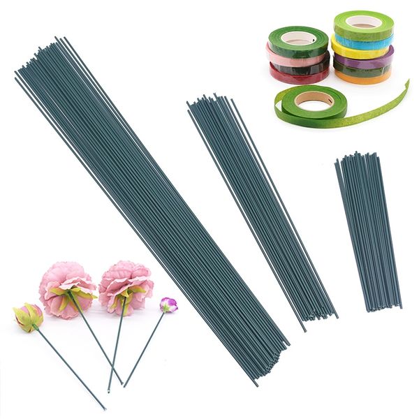 20pcs 15/25/40cm artificial flower stem iron wire stem diy paper flower stub accessory green floral tape rose stems craft decor
20pcs 15/25/40cm artificial flower stem iron wire stem diy paper flower stub accessory green floral tape rose stems craft decor