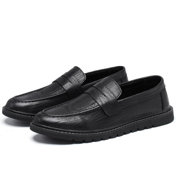 men casual shoes breathable leather loafers business office shoes for men driving moccasins comfortable slip on tassel shoe %d21, Black
men casual shoes breathable leather loafers business office shoes for men driving moccasins comfortable slip on tassel shoe %d21, Black