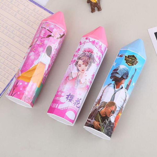 1pc pencil case male and female korean simple pencil case creative large-capacity bag student school supplies stationery
1pc pencil case male and female korean simple pencil case creative large-capacity bag student school supplies stationery