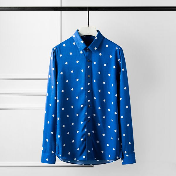 minglu lyocell mens shirts plus size 3xl 4xl slim fit long sleeve mens dress shirts polka dot printing party mens shirts, White;black
minglu lyocell mens shirts plus size 3xl 4xl slim fit long sleeve mens dress shirts polka dot printing party mens shirts, White;black