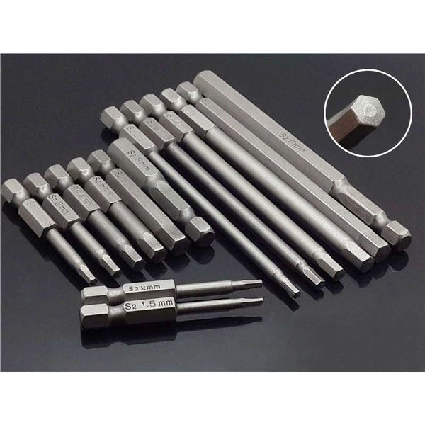50mm or 100mm length hex shank magnetic hex head screwdriver bits electric driver hand tools set screwdriver drill s2
50mm or 100mm length hex shank magnetic hex head screwdriver bits electric driver hand tools set screwdriver drill s2