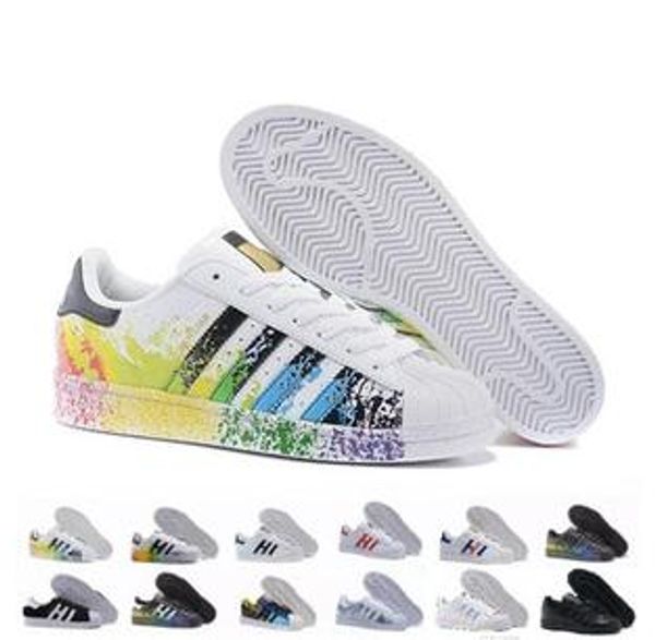 2019 superstar original white hologram iridescent junior gold superstars sneakers originals super star women men sport shoes, Black
2019 superstar original white hologram iridescent junior gold superstars sneakers originals super star women men sport shoes, Black