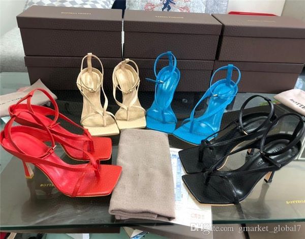 new womens stretch sandals ankle feet square sandals black red leather flip flops heels sandals luxury designer shoes party with box, Red;white
new womens stretch sandals ankle feet square sandals black red leather flip flops heels sandals luxury designer shoes party with box, Red;white