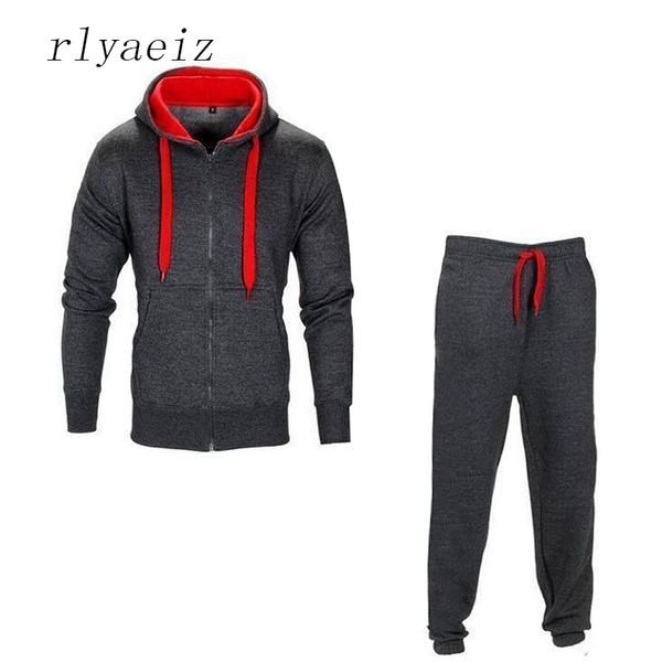 rlyaeiz 2017 spring sporting suits men pure color hip hop hooded hoodies + pants tracksuits autumn casual mens sportswear sets, Gray
rlyaeiz 2017 spring sporting suits men pure color hip hop hooded hoodies + pants tracksuits autumn casual mens sportswear sets, Gray