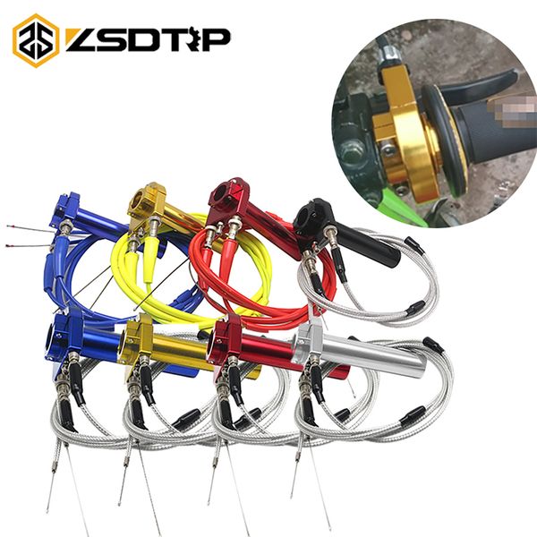 zsdtrp universal 7/8" motorcycle throttle twist grips 22mm cnc aluminum grip accelerator moped scooter dirt bike
zsdtrp universal 7/8" motorcycle throttle twist grips 22mm cnc aluminum grip accelerator moped scooter dirt bike
