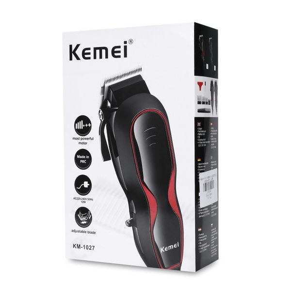 kemei km-1027 профессиональный триммер волос мужчины электробритвы cutter 4 в 1 парикмахеры машинки для стрижки волос профессиональные машин
kemei km-1027 профессиональный триммер волос мужчины электробритвы cutter 4 в 1 парикмахеры машинки для стрижки волос профессиональные машин