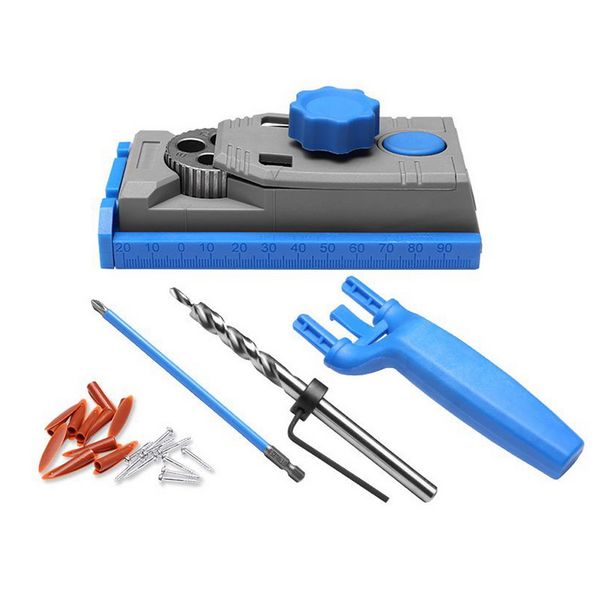 portable pocket hole jig kit system screwdriver 9.5mm drill bit for carpenter woodworking hardware tools woodworking
portable pocket hole jig kit system screwdriver 9.5mm drill bit for carpenter woodworking hardware tools woodworking