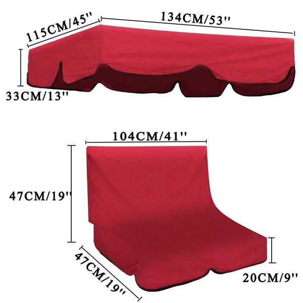 shade meigar 2pcs/set outdoors garden swing bench hammock canopy courtyard waterproof cover sunshade + 2 seater chair
shade meigar 2pcs/set outdoors garden swing bench hammock canopy courtyard waterproof cover sunshade + 2 seater chair
