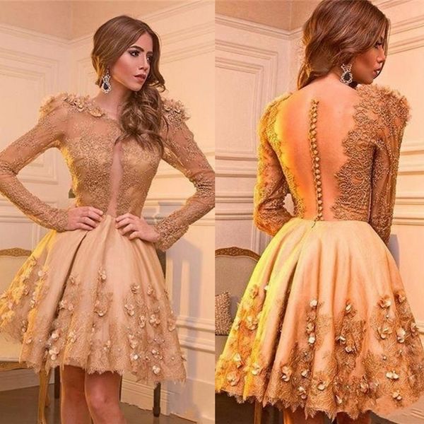 2021 plus size gold short arabic african prom dresses lace long sleeves muslim evening gowns, Black
2021 plus size gold short arabic african prom dresses lace long sleeves muslim evening gowns, Black