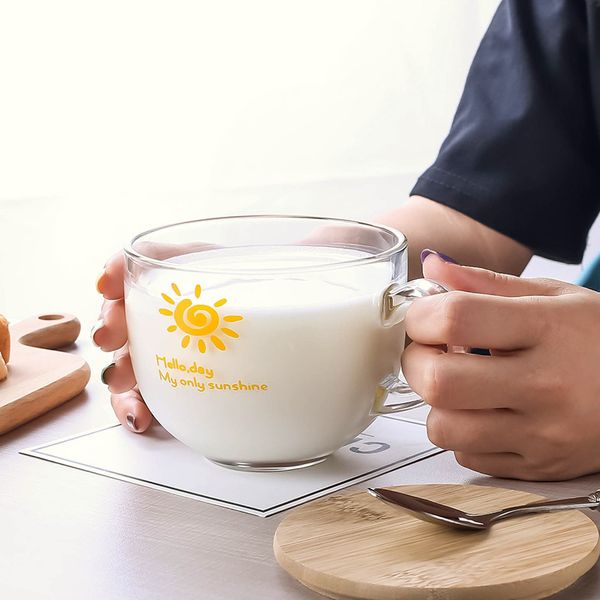 2020 new large capacity thickened glass mug oatmeal cup japanese breakfast cup milk cereal bowl household
2020 new large capacity thickened glass mug oatmeal cup japanese breakfast cup milk cereal bowl household