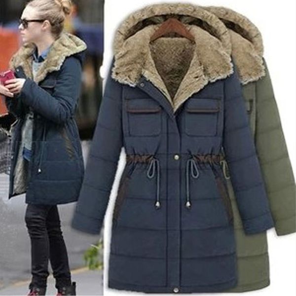 2019 autumn winter warm thick women casual cotton down jacket hooded long parkas fur collar clothes warm female winter coat, Black
2019 autumn winter warm thick women casual cotton down jacket hooded long parkas fur collar clothes warm female winter coat, Black