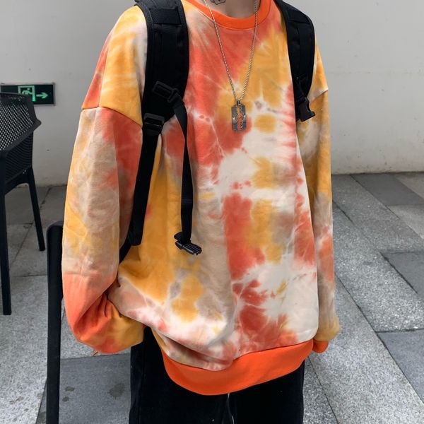 women man streetwear hip hop oversized punk tie dye graffiti contrast sweatshirt pullover hoodies harajuku skateboard korean top, Black
women man streetwear hip hop oversized punk tie dye graffiti contrast sweatshirt pullover hoodies harajuku skateboard korean top, Black