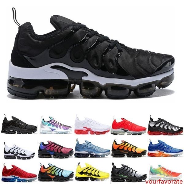 tn plus men women running shoes rainbow grape black white wolf grey hyper blue 2019 brand designer shoes sport sneakers size 36-45
tn plus men women running shoes rainbow grape black white wolf grey hyper blue 2019 brand designer shoes sport sneakers size 36-45