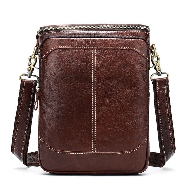 new real leather men's shoulder bag crossbody phone bag 
new real leather men's shoulder bag crossbody phone bag