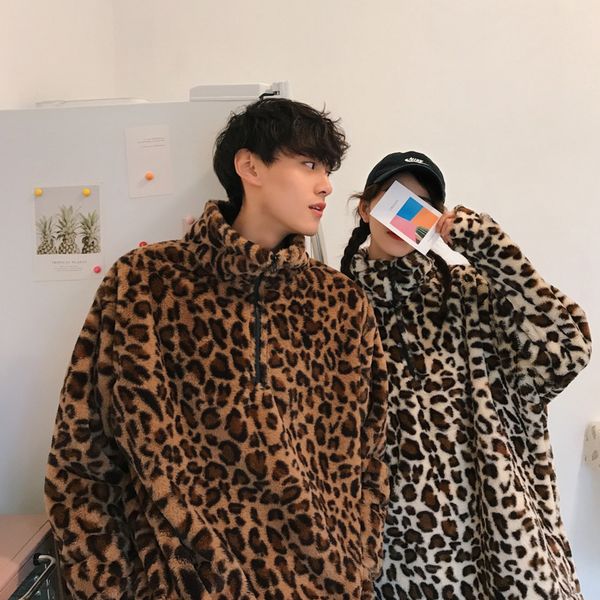 зима новый leopard толстовки мужчины мода printed повседневный воротник пуловер man streetwear wild hip hop сыпучие пара толстовка s-xl, Black
зима новый leopard толстовки мужчины мода printed повседневный воротник пуловер man streetwear wild hip hop сыпучие пара толстовка s-xl, Black