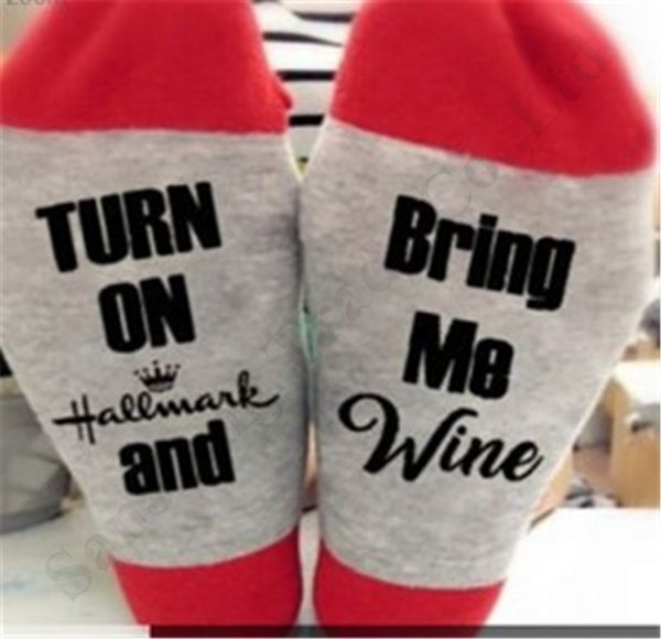 new arrival chrisrtmas hallmark movies sock if you can read this bring me wine cotton long socks adults winter knee-high stockings c102908, Black
new arrival chrisrtmas hallmark movies sock if you can read this bring me wine cotton long socks adults winter knee-high stockings c102908, Black