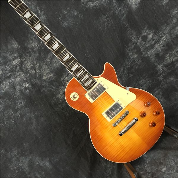 lp electric guitar guitar, blasted tobacco board electric guitar with rosewood scale
lp electric guitar guitar, blasted tobacco board electric guitar with rosewood scale